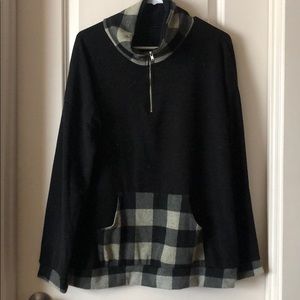Plaid hoodie
